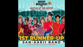 SAN-AAKI BAND of Itogon, Adivay 2024 Battle of the Bands 2nd Place