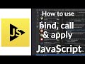 How to Use bind, call & apply in JavaScript | Master Function Context & this Keyword