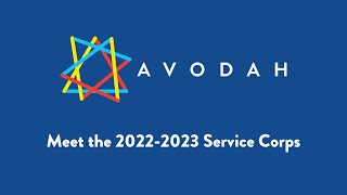 Meet the Avodah Service Corps Members 2022-2023