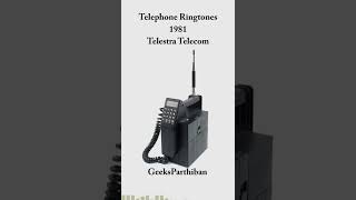 TelePhone Ringtone Evolution - Telestra Telecom 1981 | Geeks Parthiban