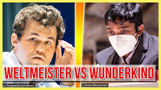 Weist Magnus Carlsen das indische Wunderkind in die Schranken? || R. Praggnanandhaa vs Carlsen