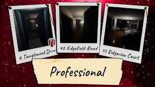 3 Perfect Professional Runs on House Maps! | Phasmophobia