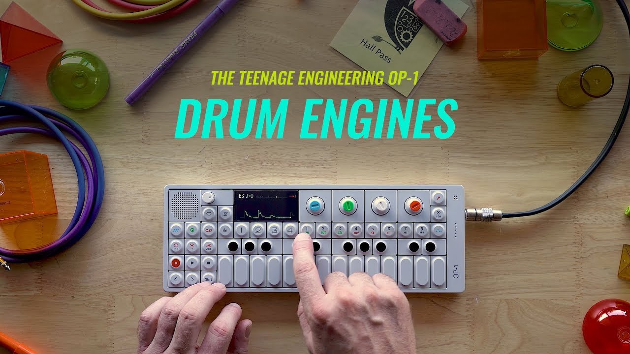 Teenage Engineering OP-1 | Drum Engines - YouTube