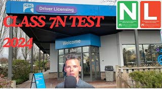 FULL COMPLETE ROAD TEST ICBC CLASS 7N TEST 2024