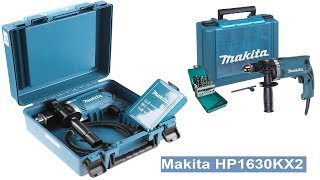 Дрель Makita HP1630KX2.  Распаковка и обзор.