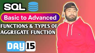 SQL Functions & Aggregate Functions Explained | COUNT, SUM, AVG, MAX, MIN | SQL Tutorial Day 15