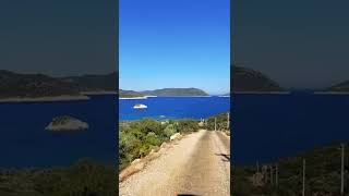 Kaş Üzümlü İskelesi Yolu #antalya #kaş #koy