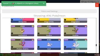 [v0.10.23] PokeClicker 10C First Capture Pokeball Only - Pokerus