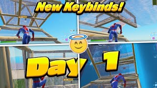 Completely New Keybinds Progression! (Day 1)