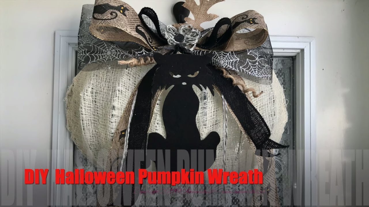 Diy Halloween Pumpkin Decor Youtube