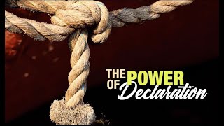 THE POWER OF DECLARATION | Pastor Reggie Santiago