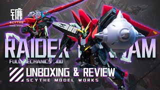 Do we still need MGs? Full Mechanics 1/100 Raider Gundam UNBOXING \u0026 REVIEW | Build | Lore | Tips