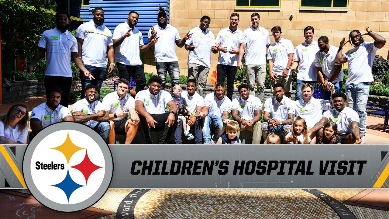 Rookie Class Visits UPMC Children's Hospital Of Pittsburgh | Steelers ...