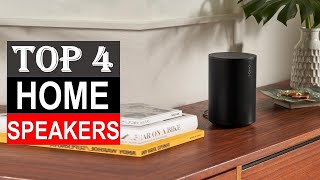 TOP 4 Best Home Speakers Winter 2024 - Best Bluetooth Speakers for the Home Reviews
