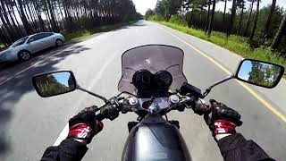 Honda Bros 400. Test Ride