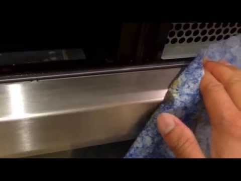 How to clean grease off microwave vent How to clean grease off microwave vent
