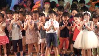 105.7.31 華爾頓幼兒園畢業典禮(全體大合唱-給夢想一雙翅膀)