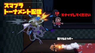 【スマブラSP】1on1トーナメント配信　どなたでもどうぞ  初見さん歓迎