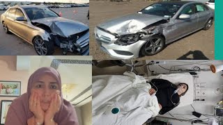 خبر صاادم و عاجل يسرى دارت حادث بالسيارة و دعواتكم مع شنتييكة مسكينة بقات فيا 😭😭😭