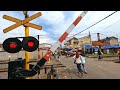 RAILWAY CROSSING 4 Kompilasi Perlintasan Kereta Api Cianjur