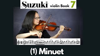 [Suzuki Violin Book 7] 1. Minuet,  미뉴에트, 스즈키 바이올린 7권