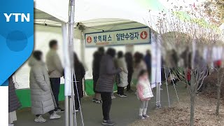 사흘 연속 17,000명대...코로나 양성률 7.8% '급증' / YTN