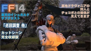 [FF14]「巡回調査 他」蒼天のイシュガルド 風脈クエスト 完全収録版