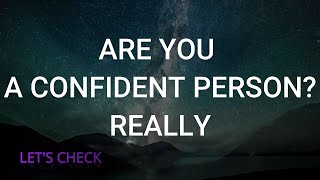 self-confidence test