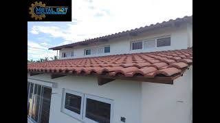 Imported Natural Red Tondach clay Tile Roofing