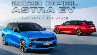 2023 Opel Astra Electric Hatch and Wagon Models Debut