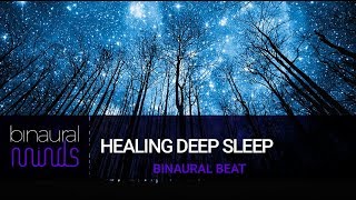Relaxing Sleep Music Delta Waves Binaural Beats - Healing Deep Sleep, Stress Relief