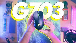 Um dos MELHORES MOUSES SEM FIO do mercado BRASILEIRO! Review Logitech G703