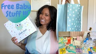 Free Baby Stuff!!! |Baby Registry gift boxes + freebies 2020| How to get free baby stuff + links