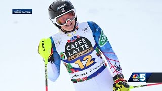 UVM alum Paula Moltzan finishes second in World Cup slalom race
