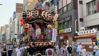 さいたま市大宮区中山道祭り仲町山車引き回し20190802