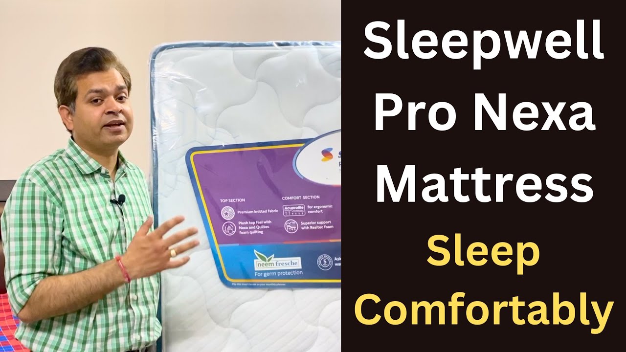 Sleepwell Pro Nexa Classic Mattress, Good For Back Pain & Comfortable ...