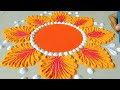 मकर संक्रांति विशेष रंगोली makarsankranthi simple easy rangoli daily use simple rangoli designs