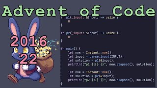 Grid Computing - Advent of Code - 2016 - 22