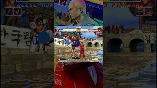 KOF '96: GEESE vs KIM #kof96 #shorts #kofshorts #kof