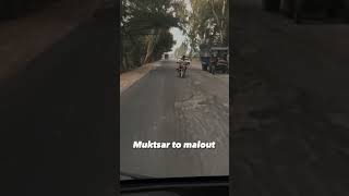 Malout to Muktsar Road