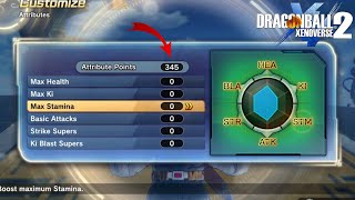 How To Reset Attribute Points - Dragon Ball Xenoverse 2