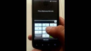 HTC Sensation unlock code error