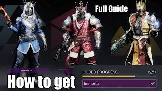How to get the Immortal Title | SKIP HARD TRIUMPHS | All Case Files | Campaigns, Distortions & MORE