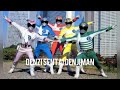 all super sentai era showa himitsu sentai goranger kyuukyuu sentai gogo v