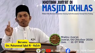 TEMPAT KEMBALI PARA MUNAFIK |Ust. Muhammad Iqbal Al - Hafizh