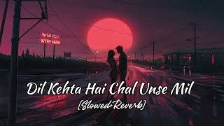 Dil Kehta Hai Chal Unse Mil ||  Singer(s):-Hricha Narayana | [Slowed+Reverb] #lofi #slowedandreverb