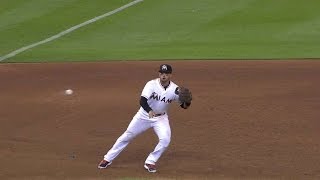 WSH@MIA: Prado snares Taylor's line drive