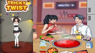 Tricky Twist Level 31 |Help The Girl Reduce The Spiciness| Walkthrough Solution