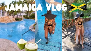 MONTEGO BAY JAMAICA VLOG | HILTON ROSE HALL RESORT AND SPA  VACATION 2023