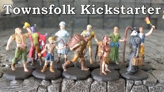 D\u0026D Inspired Townsfolk Minis Kickstarter by Monster Gaming